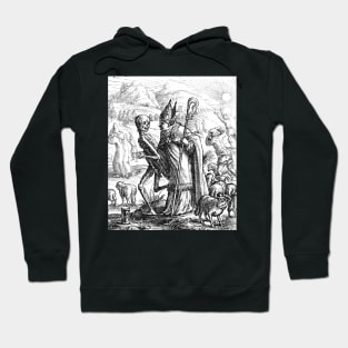 The Bishop, the Dance of Death - Hans Holbein Hoodie